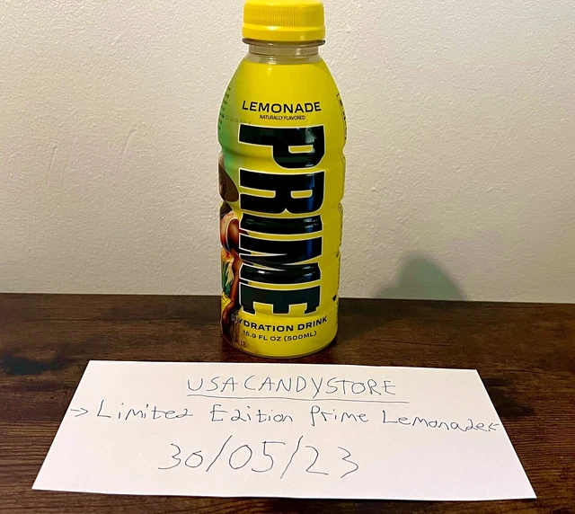 PRIME HYDRATION DRINK By Logan Paul & KSI LIMITED EDITION Lemonade x 1