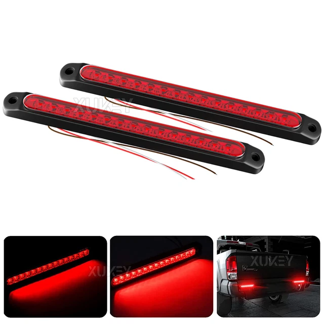 Car Rear Glass Lift Gate LED Hatch Dome Light Bar For Jeep Wrangler JK JKU JL JLU 2007-2020 12V