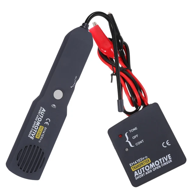 Testeur De Circuit KAISAL DC 6-24V - Détecteur Polarité, Continuité, Court-circuit - 4m De Câble
