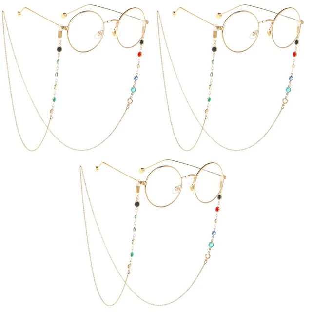 3 Pieces Eyeglasses String Holder Glasses Lanyard Glasses Rope