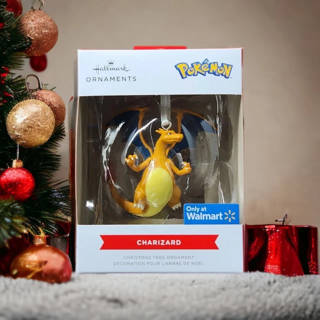 HALLMARK 2023 POKEMON Charizard Ornament Walmart Exclusive Pokémon