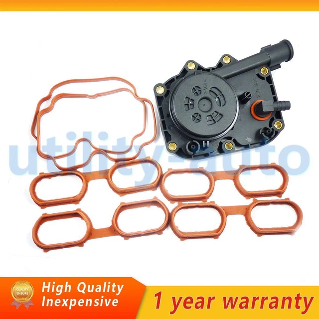 Vaccum Control Valve Intake Manifold Cover + Gasket Kit for BMW E31 E38 E39 540i