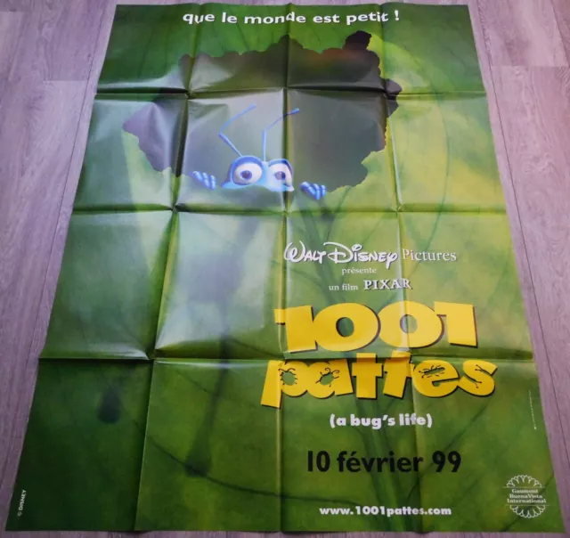 A Bug's Life French Movie Poster Original 47"63 1998 Pixar