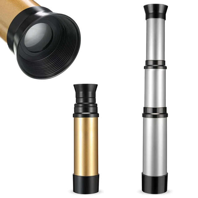 Pirate Spyglass Telescope Toys: 2 Pieces Mini Telescopes, Party Favors