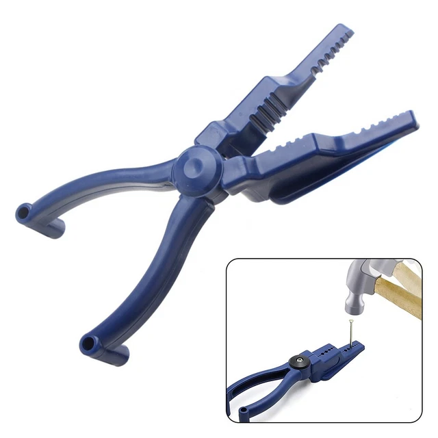 Pinza compatta in plastica per fissaggio unghie ideale per unghie diverse