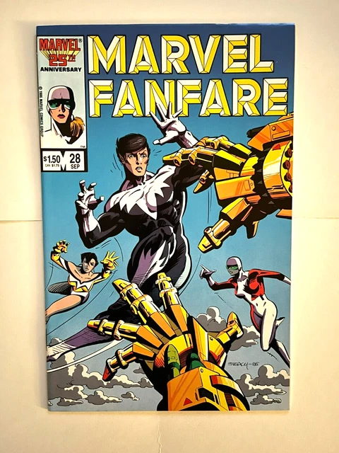 Marvel Fanfare #28 Marvel (1986) VF 1st Print Comic Book