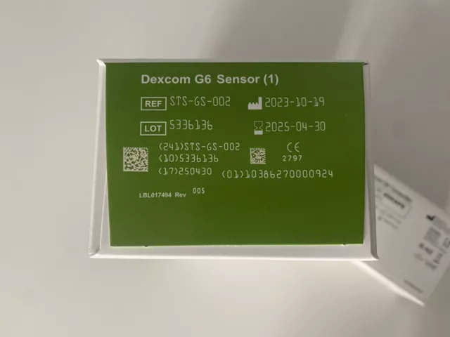 Dexcom G6 Sensor + Transmitter 2