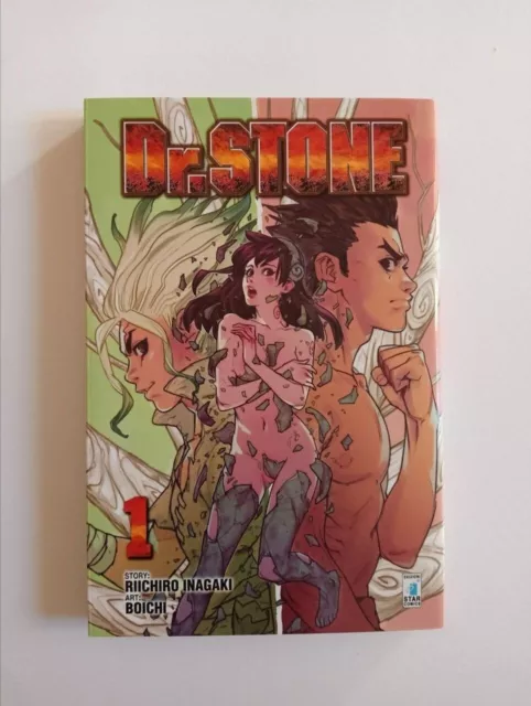 Dr. Stone 1 Variant Limited Edition Manga Star Comics Mai Letto Imbustato Boichi