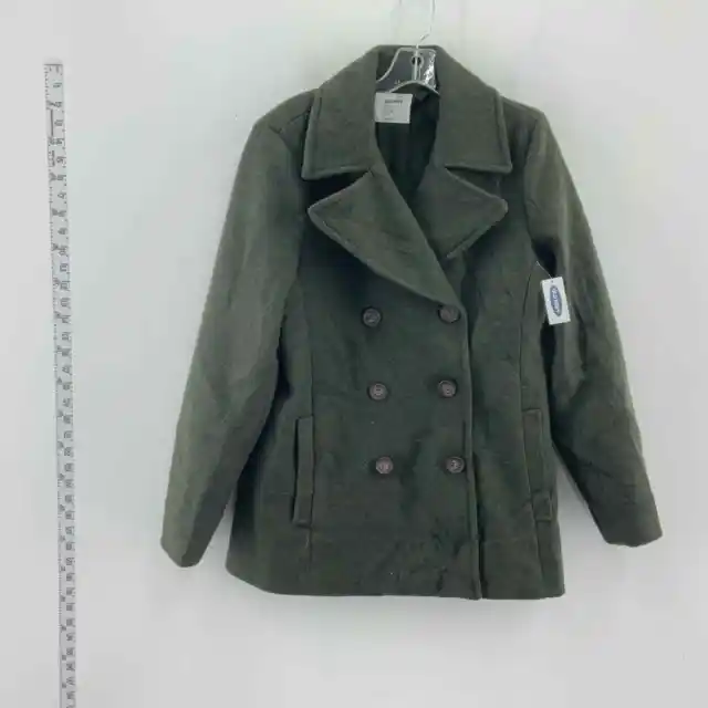 NWT Old Navy Army Green Women's Pea Coat - Size M