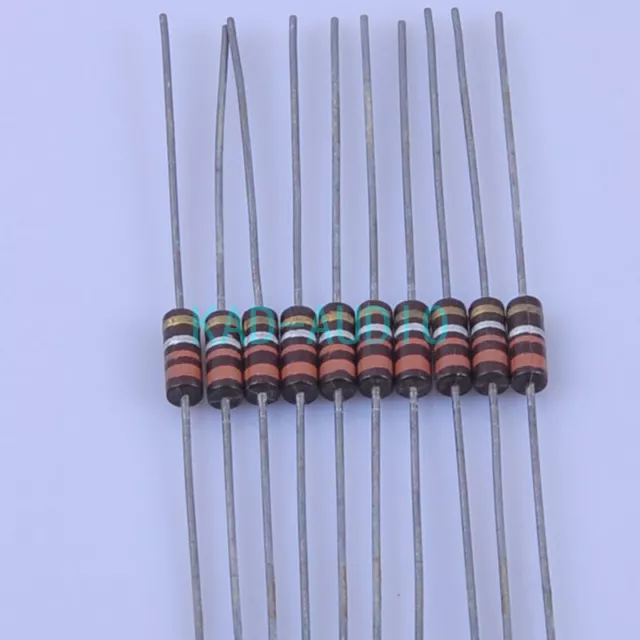 10pcs Carbon Comp Composition Vintage 0.33R ohm 1/2W Resistor