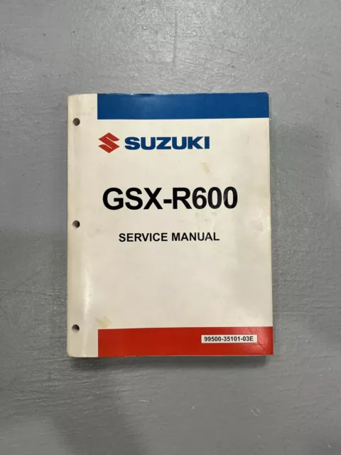 Suzuki GSX-R600 Service Repair Shop Workshop Manual FACTORY