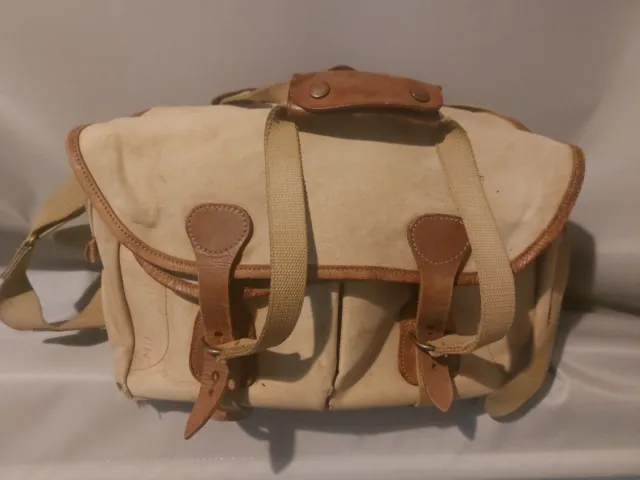 Billingham Hadley PRO - Vintage camera bag - Great patina - Canvas and Leather
