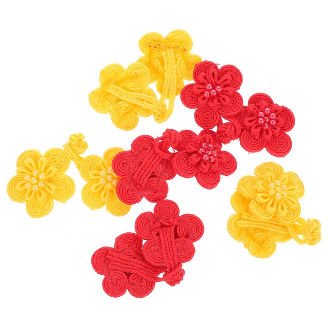 6 Pcs Kleidung Taste DIY Nähen Taste Chinesische Nähen Befestigungen