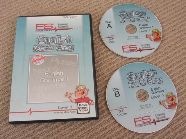 English Made Easy DVD - English Grammar 1 - 2 Discs - Teaching Resource