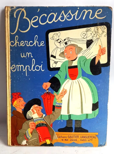 Becassine Cherche Un Emploi  1937  Eo