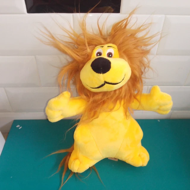 Peluche LCL Le Lion Jaune - Tour De France 2021 - Hauteur 22 Cm - Fabriqué En France
