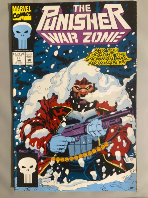 The Punisher: War zone #11 1992 Marvel Comic