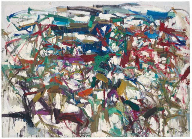 JOAN MITCHELL 'Ladybug', 1957 Abstract Expressionist Art Poster 27" x 33" *NEW*