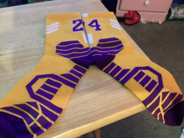 Lakers Kobe Socks yellow 