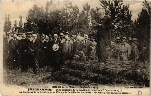 CPA AK FERE-CHAMPENOISE 3rd Anniversary of the Battle of the MARNE (491768)