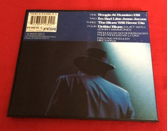 John Lee Hooker Boogie at Russian Hill 4 Track CD EP , Special Edition 1992 2