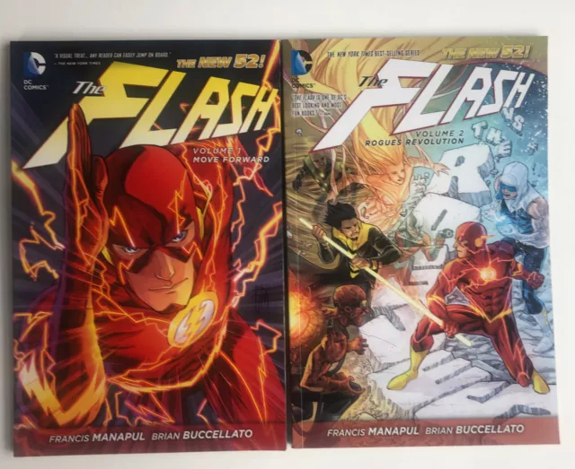The Flash  Vol  1  And 2 Move Forward  Rogues Revolution The New 52
