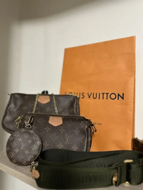 Louis Vuitton Lanyard Multipochette MP3072 Coin Case with Strap Purse |  eLADY Globazone