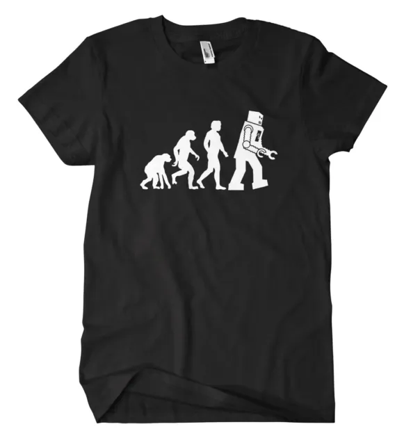 Sheldon Evolution T-Shirt Fun Kult Bazinga Penny Big Bang Theory Serie TBBT Geek