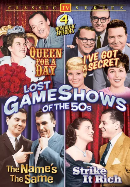 Lost Game Shows of the 50s (DVD) Bess Myerson Betsy Palmer Dennis James