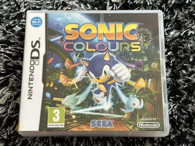 Sonic Colors The Video Game Nintendo DS 2010 in Original Case No Manual  Rated E 