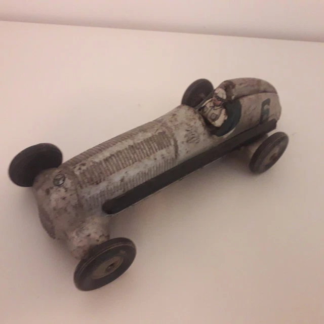 Voiture De Course Ancienne Tippco Mercedes En Tole