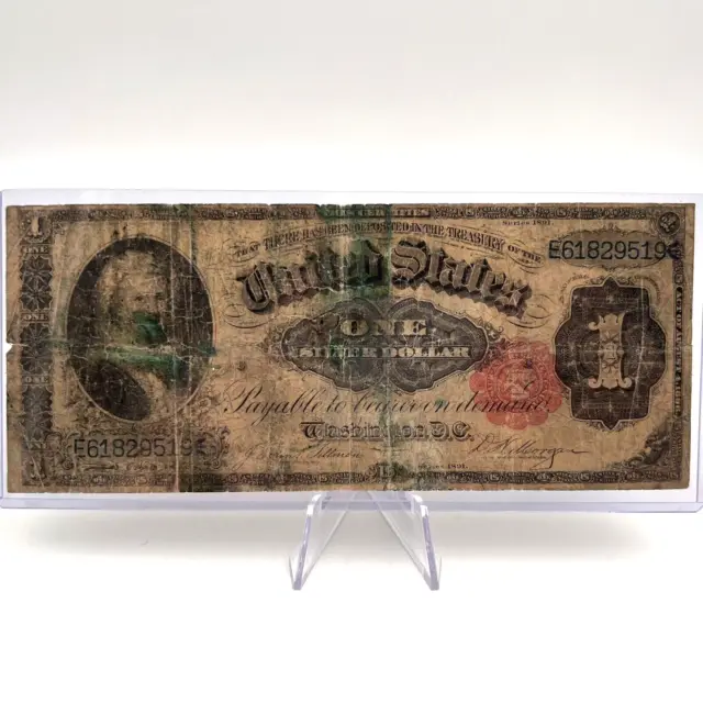 1891 $1 Martha Washington Silver Certificate. Lot.32