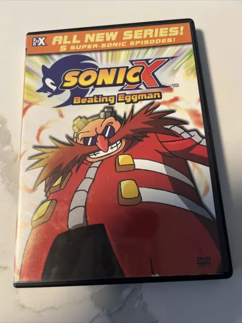 Sonic X - Vol. 1: A Super Sonic Hero (DVD, 2004, Edited) 704400079429