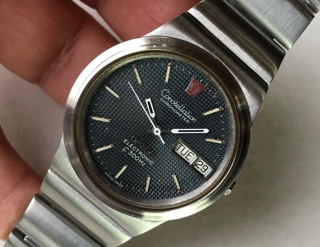 Omega constellation deals electronic f300hz