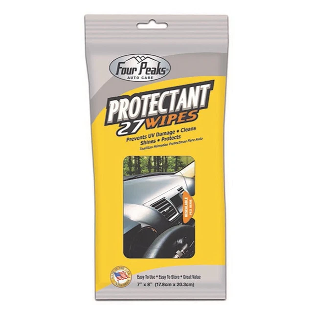 Four Peaks Protectant Wipes Flat Pack - 27 count
