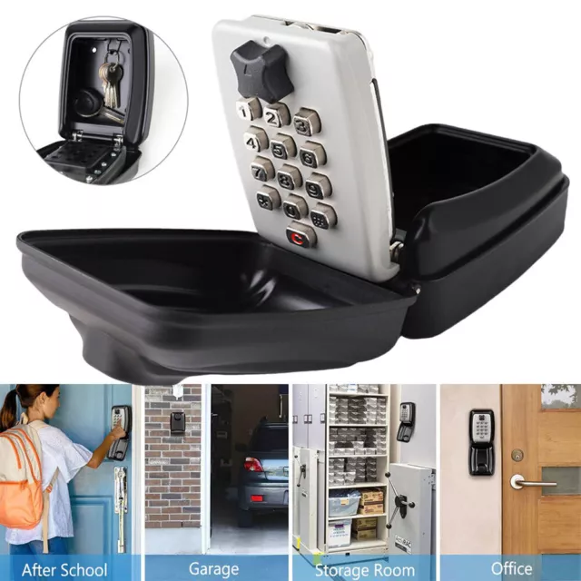 KEY SAFE BOX Digit Wall Mounted Outdoor High Security Code LockStorage
