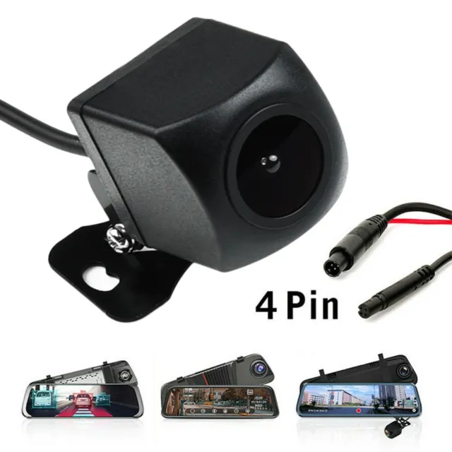 Waterproof Rear View Camera 12V 170° Auto 1080P Backup Mirror Dash Cam
