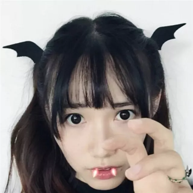 Devil Wings Bat Wings Hair Clip Cosplay Halloween Dress-up Costume Access K-FY