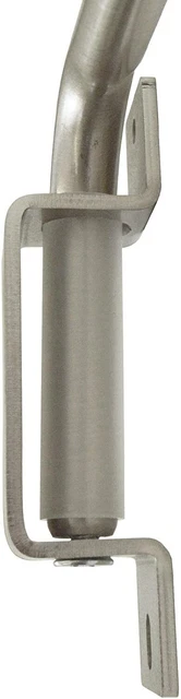 Innovative Swing Arm Curtain Rod - Brent (Nickel) 20-36 New 3