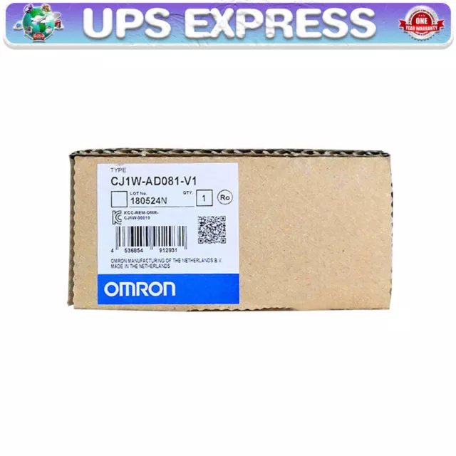 CJ1W-AD081-V1 Omron New CJ1W-AD081-V1 Analog Input Unit PLC Module