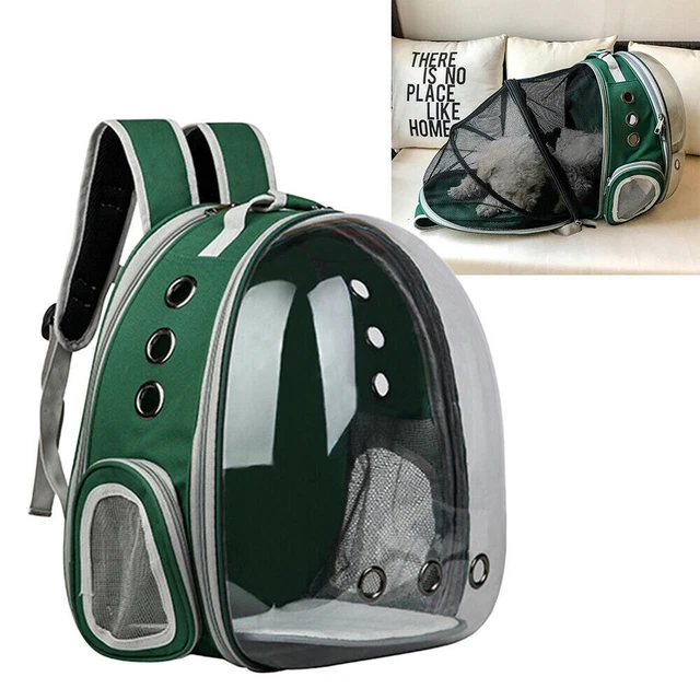 Mascota Mochila para Gato Viaje Mochila Hombro Caja de Transporte Bolsa de Transporte