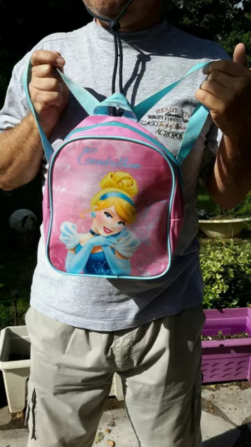 Sac à dos enfants CENDRILLON disney princesse école maternelle, crèche , goûter