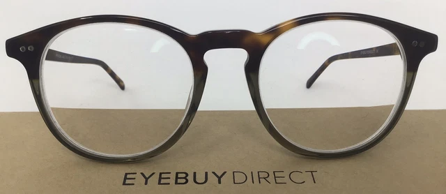 EYEBUYDIRECT PRISM 48 19 138 C7 Cafe Glace Acetate Eyeglasses