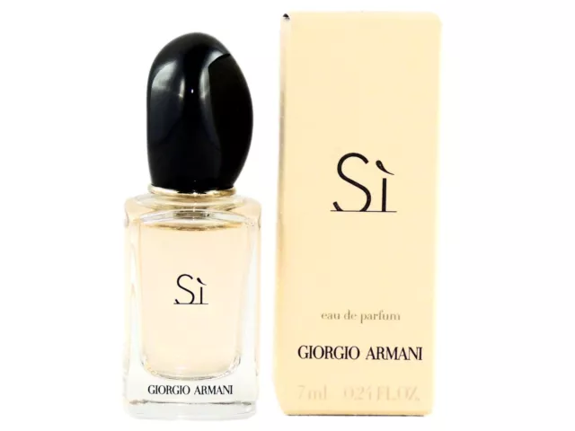 GIORGIO ARMANI SI EDP 7.0ml .24fl oz PERFUME MINI NEW IN BOX