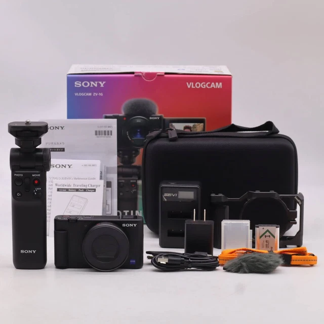SONY VLOGCAM ZV-1G Shooting Grip Kit / Sony / Compact