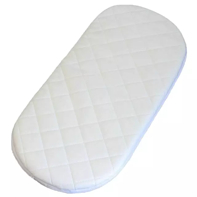 Made in UK Moses Pram Basket Mattress Extra Thick Comfy Cushy For All sizes