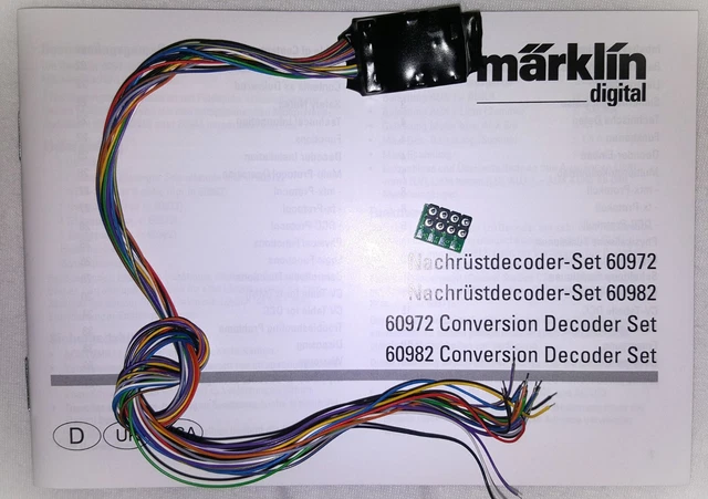 Decoder MLD3 Per Locomotive Märklin 60972 - Decoder Digitale Per Locomotiva Trix E Märklin, Nuovo E Originale Decoder Stick - Foto 3