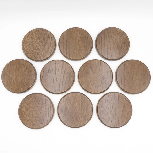 10 Pieza Keilerschilder Redondo Braun AF15cm Tablero Keiler Gewaffbrett