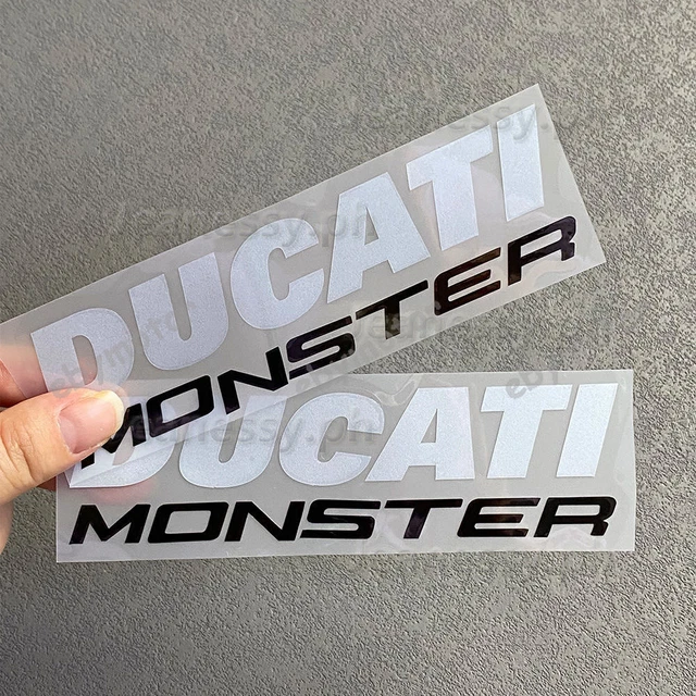 Motorcycle Fuel Tank Emblem Decals for Ducati MONSTER Bike Racing Badge Stickers
