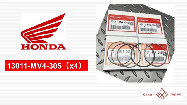 HONDA OEM 13011-MV4-305 CB-1 CB400FK,L,M NC27 NC23E Anello 4set